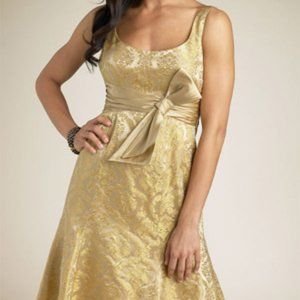 Maggy London Size 4 Brocade Dress